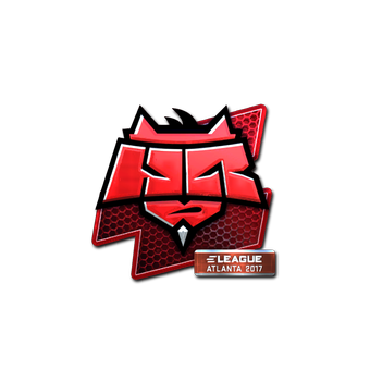 Sticker | HellRaisers (Foil) | Atlanta 2017 CS2 skin