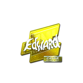 Sticker | Edward (Foil) | Atlanta 2017 CS2 skin