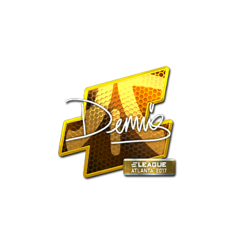 Sticker | dennis (Foil) | Atlanta 2017 CS2 skin