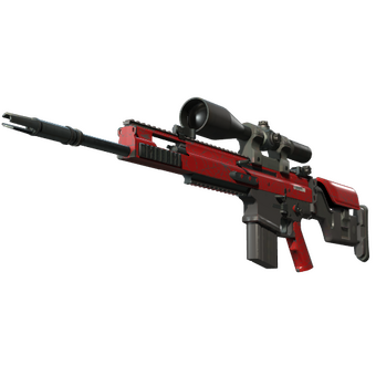 SCAR-20 | Crimson Web (Minimal Wear) CS2 skin