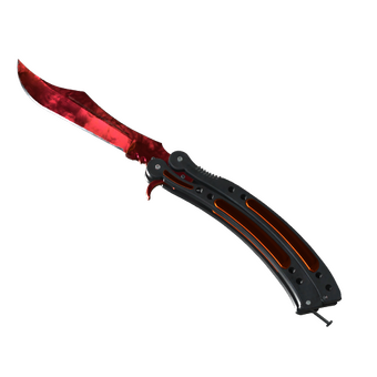 ★ Butterfly Knife | Doppler Ruby (Minimal Wear) CS2 skin
