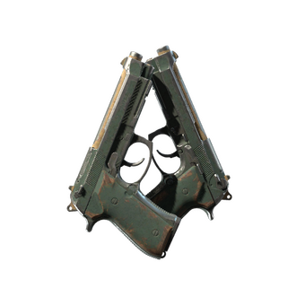 Dual Berettas | Contractor (Battle-Scarred) CS2 skin