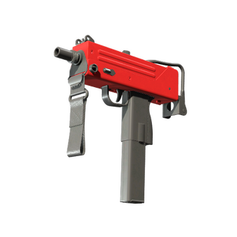 MAC-10 | Candy Apple (Minimal Wear) CS2 skin