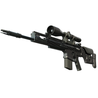 SCAR-20 | Carbon Fiber (Minimal Wear) CS2 skin