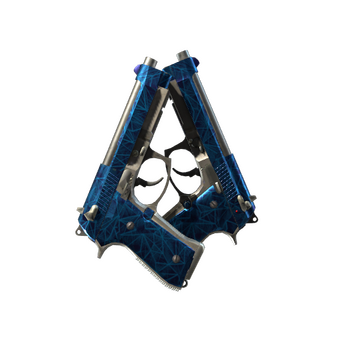 Dual Berettas | Cobalt Quartz (Factory New) CS2 skin
