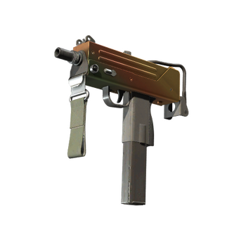 MAC-10 | Amber Fade (Minimal Wear) CS2 skin