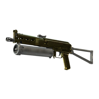 PP-Bizon | Brass (Battle-Scarred) CS2 skin