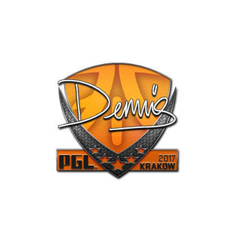Sticker | dennis | Krakow 2017 CS2 skin