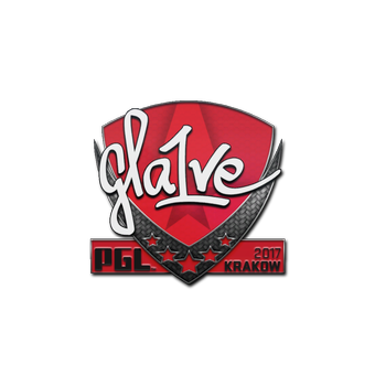 Sticker | gla1ve | Krakow 2017 CS2 skin
