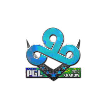 Sticker | Cloud9 (Holo) | Krakow 2017 CS2 skin