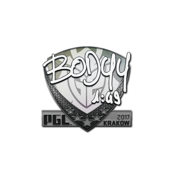 Sticker | bodyy | Krakow 2017 CS2 skin