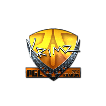 Sticker | KRIMZ (Foil) | Krakow 2017 CS2 skin