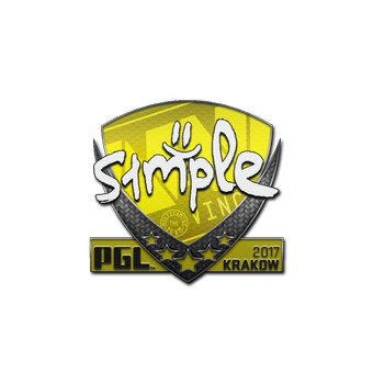 Sticker | s1mple | Krakow 2017 CS2 skin