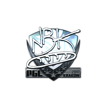 Sticker | NBK- (Foil) | Krakow 2017 CS2 skin
