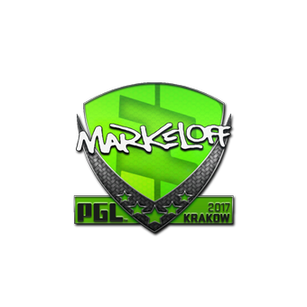 Sticker | markeloff | Krakow 2017 CS2 skin
