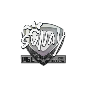 Sticker | suNny | Krakow 2017 CS2 skin