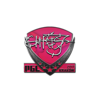 Sticker | chrisJ | Krakow 2017 CS2 skin