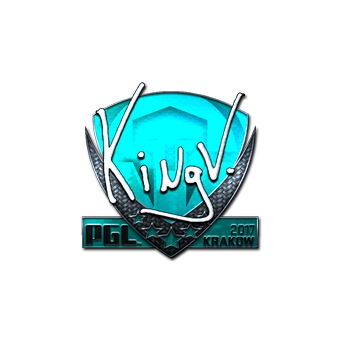 Sticker | kNgV- (Foil) | Krakow 2017 CS2 skin