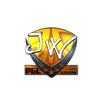 Sticker | JW (Foil) | Krakow 2017 CS2 skin