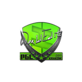 Sticker | WorldEdit | Krakow 2017 CS2 skin