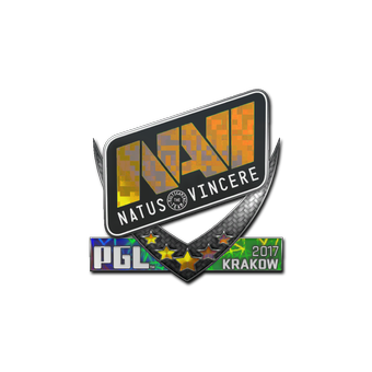 Sticker | Natus Vincere (Holo) | Krakow 2017 CS2 skin