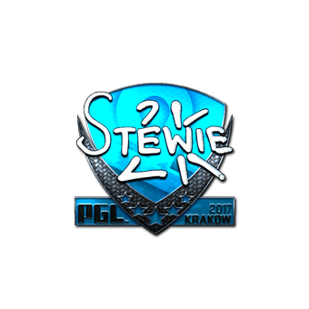 Sticker | Stewie2K (Foil) | Krakow 2017 CS2 skin