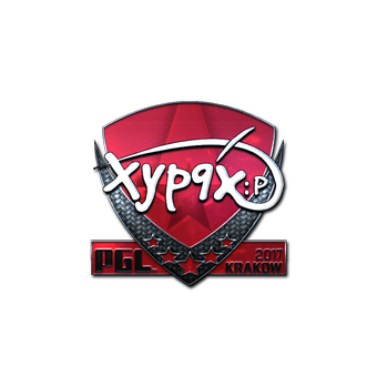 Sticker | Xyp9x (Foil) | Krakow 2017 CS2 skin