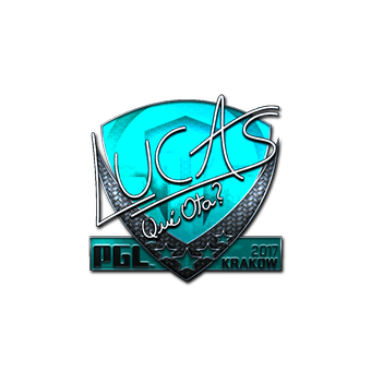 Sticker | LUCAS1 (Foil) | Krakow 2017 CS2 skin