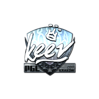 Sticker | keev (Foil) | Krakow 2017 CS2 skin