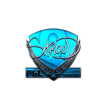 Sticker | shroud (Foil) | Krakow 2017 CS2 skin