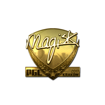 Sticker | Magisk (Gold) | Krakow 2017 CS2 skin