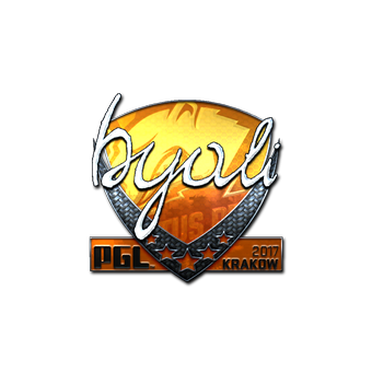 Sticker | byali (Foil) | Krakow 2017 CS2 skin