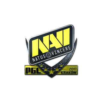 Sticker | Natus Vincere (Foil) | Krakow 2017 CS2 skin