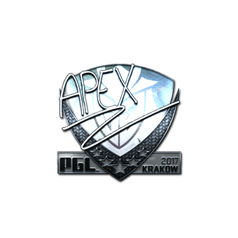 Sticker | apEX (Foil) | Krakow 2017 CS2 skin