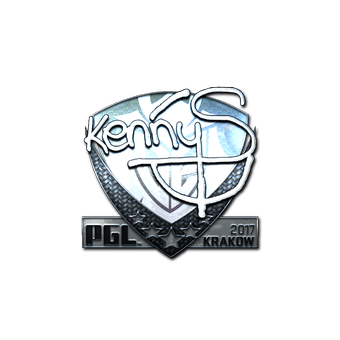 Sticker | kennyS (Foil) | Krakow 2017 CS2 skin