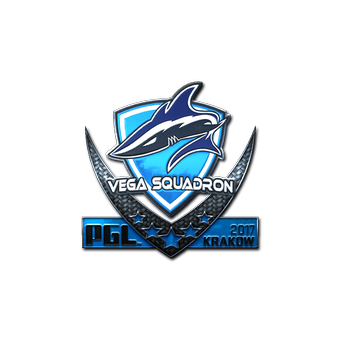 Sticker | Vega Squadron (Foil) | Krakow 2017 CS2 skin