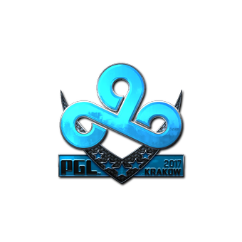 Sticker | Cloud9 (Foil) | Krakow 2017 CS2 skin