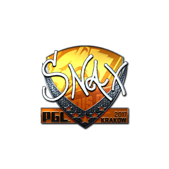 Sticker | Snax (Foil) | Krakow 2017 CS2 skin