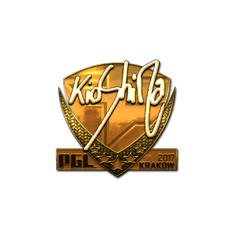 Sticker | kioShiMa (Gold) | Krakow 2017 CS2 skin