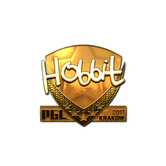 Sticker | Hobbit (Gold) | Krakow 2017 CS2 skin