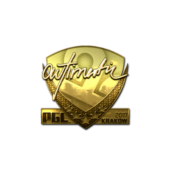 Sticker | autimatic (Gold) | Krakow 2017 CS2 skin