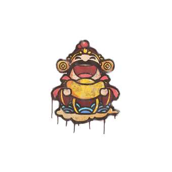 Sealed Graffiti | God of Fortune CS2 skin