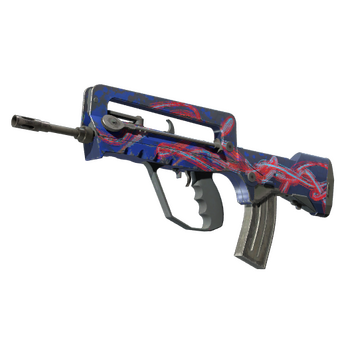 FAMAS | Afterimage (Minimal Wear) CS2 skin
