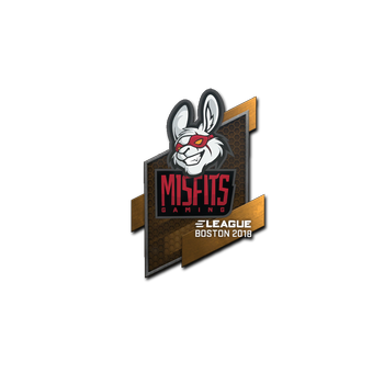 Sticker | Misfits Gaming | Boston 2018 CS2 skin
