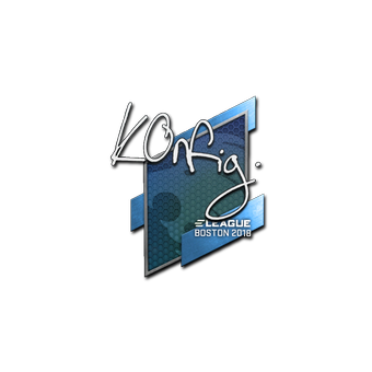 Sticker | k0nfig | Boston 2018 CS2 skin