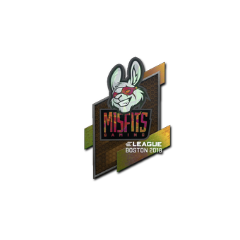Sticker | Misfits Gaming (Holo) | Boston 2018 CS2 skin