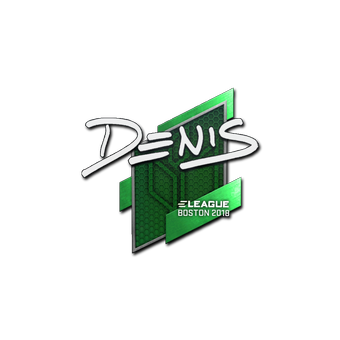 Sticker | denis | Boston 2018 CS2 skin