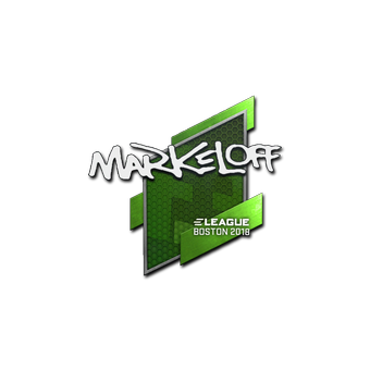 Sticker | markeloff | Boston 2018 CS2 skin