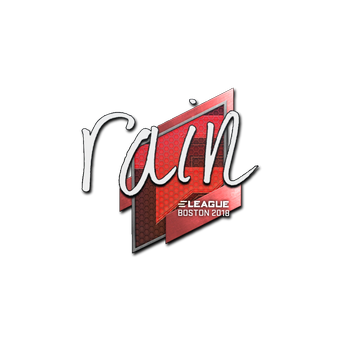 Sticker | rain | Boston 2018 CS2 skin