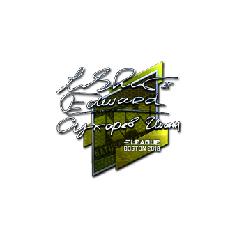 Sticker | Edward (Foil) | Boston 2018 CS2 skin